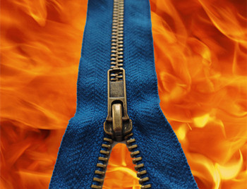 Fire Retardant Zipper